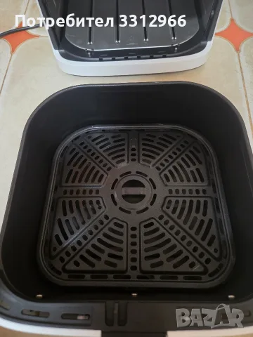 Чисто нов AIRFRYER Cosori Premium Air Fryer (модел CP158-AF) в бял цвят, с капацитет 5.5 литра , снимка 3 - Фритюрници - 56134199