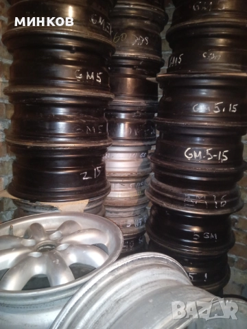 Джанти железни и алуминиеви. Резервни гуми бандажки . Гуми всякакви размери от 12 до 20цола , снимка 8 - Части - 52716803