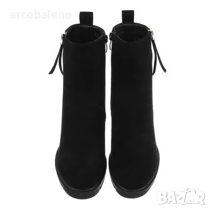 Дамски боти на висок ток, снимка 4 - Дамски боти - 47564562