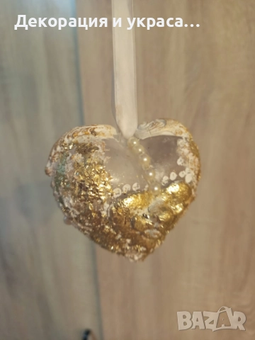 Сет коледни hand made играчки за елха, снимка 3 - Декорация - 52642260