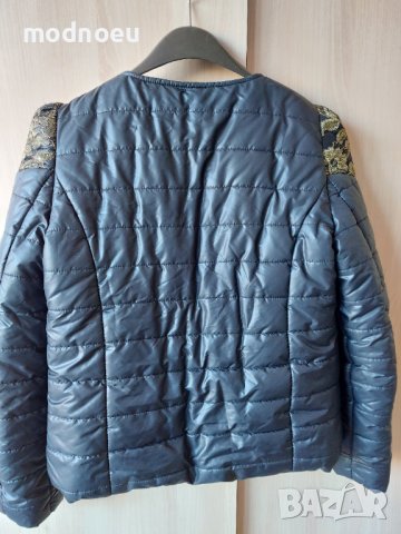 Черно преходно яке, снимка 3 - Якета - 40196272