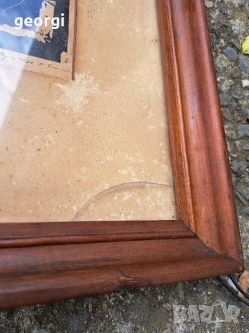  '' Майка " картина на художника партизанин Стефан Куцаров туш върху картон, снимка 11 - Картини - 51565578