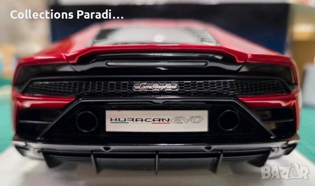 Autoart Lamborghini Huracan Evo 1:18 метална количка , снимка 2 - Колекции - 54170991