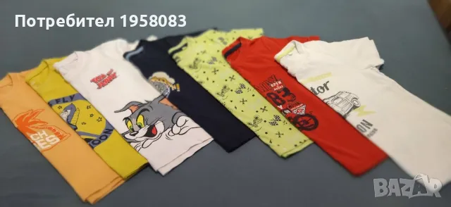 Детски тениски, ризки, потници 110/116, снимка 2 - Детски тениски и потници - 49880287