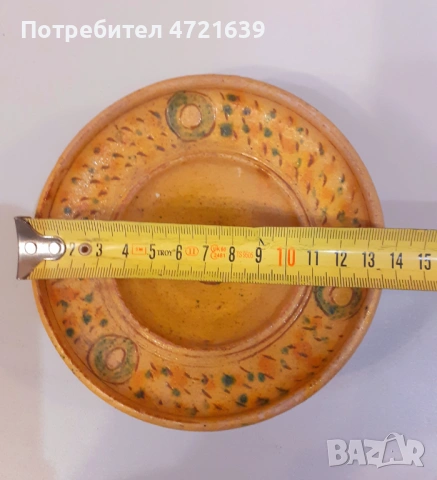 Чиния авторска керамика , снимка 8 - Декорация за дома - 53270242