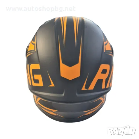 Детска Каска- Черен/Оранжев Мат, снимка 2 - Аксесоари и консумативи - 49686536