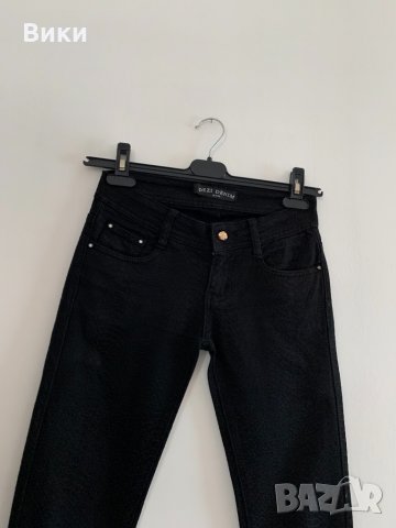 Черен панталон , снимка 4 - Панталони - 30789588