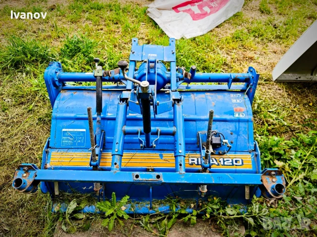 Трактор Исеки 137 с челен товарач и фреза, снимка 10 - Селскостопанска техника - 50459760