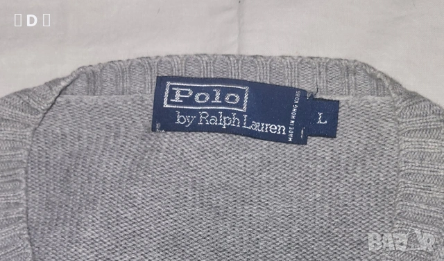 RALPH LAUREN оригинален Унисекс Пуловер Л-ХЛ, снимка 3 - Пуловери - 53200794
