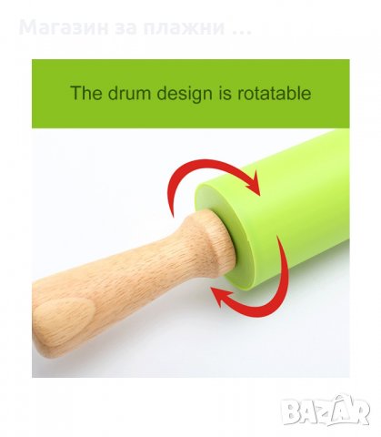 СИЛИКОНОВА ТОЧИЛКА С ДЪЛЖИНА 39 СМ. - код  2772, снимка 8 - Аксесоари за кухня - 34159528