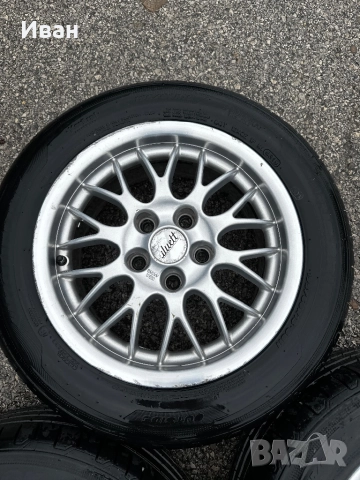 Джанти 5х112 15” с гуми Hankook, снимка 5 - Гуми и джанти - 51991231