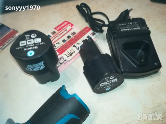 ВИНТОВЕРТ С ЗАРЯДНО И 2БР БАТЕРИЙ 1909241052, снимка 5 - Винтоверти - 47288703