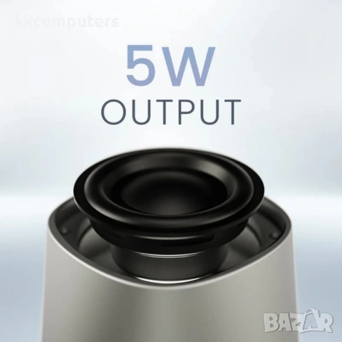 HiFuture Mega S - Bluetooth тонколона с MagSafe, безжично зареждане и TWS - Silver Grey, снимка 3 - Bluetooth тонколони - 53901123