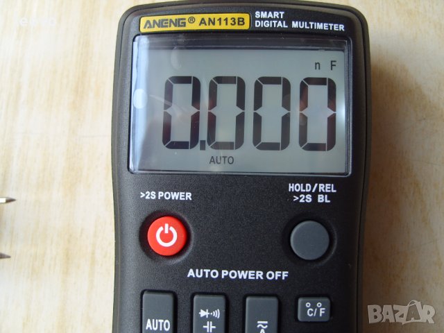 Професионален автоматичен мултиметър  ANENG-AN113B. TRUE RMS, снимка 8 - Други инструменти - 42575135