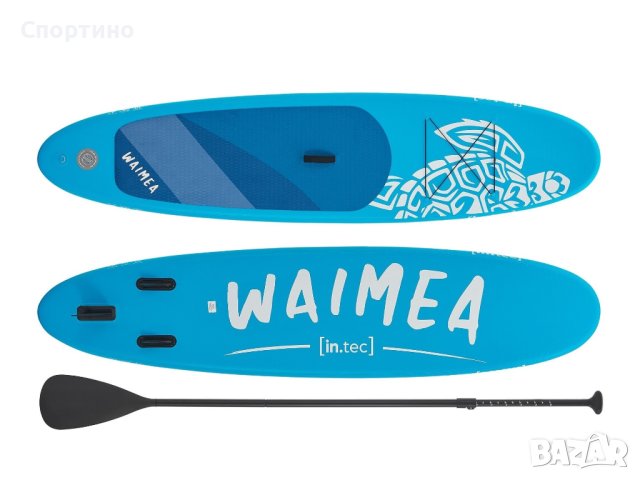 Waimea Надуваем Падъл Борд Stand Up Paddle Board Падълборд SUP 10' 305cm 100kg, снимка 1 - Водни спортове - 40359769