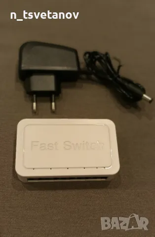 Gigabit LAN Switch с 5 порта, снимка 2 - Суичове - 47582146