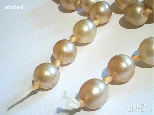 красиво старо перлно колие естествени перли, снимка 9 - Антикварни и старинни предмети - 43876522