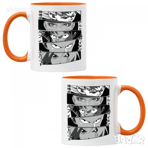 Чаша Anime Heroes Naruto Goku Luffy Sakura,Керамична Чаша, Кафе Чай, Игра,Изненада,Подарък,Повод,Пра, снимка 4 - Чаши - 38472022
