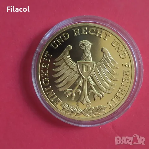 Плакет / медал Германия - Столицата Берлин Берлинската стена, снимка 2 - Антикварни и старинни предмети - 50064763