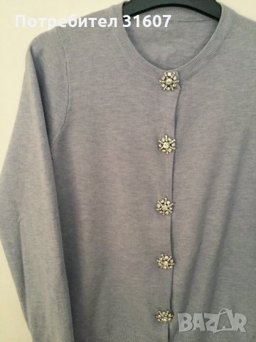 Блуза в небесно синьо, снимка 2 - Блузи с дълъг ръкав и пуловери - 35287512