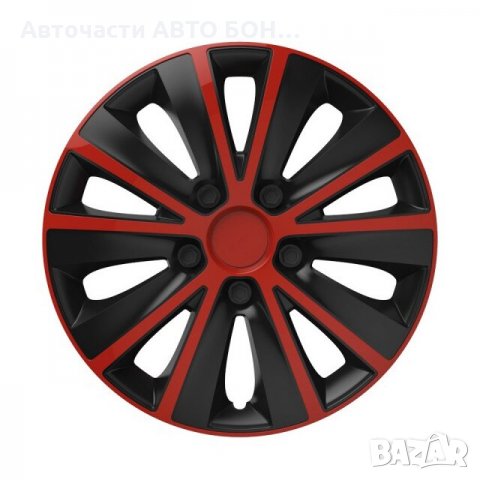 ТАСОВЕ ЗА ДЖАНТИ 15" VERSACO RAPIDE RED/BLACK