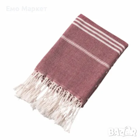 Пештемал – Традиционна турска кърпа от памук и лен 90см x180см, снимка 6 - Други - 50112758
