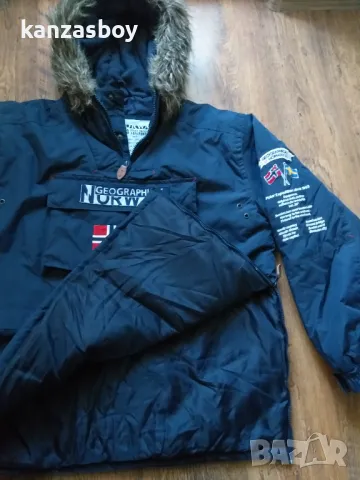 geographical norway - страхотен мъжки анурак размер ХЛ, снимка 10 - Якета - 48502146