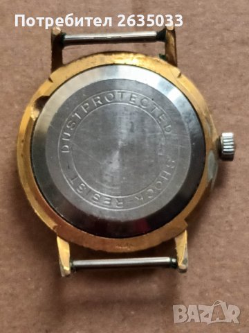 ЧАСОВНИК POLJOT  (ПОЛЕТ) 20 микр. Позлата, снимка 2 - Мъжки - 40699187