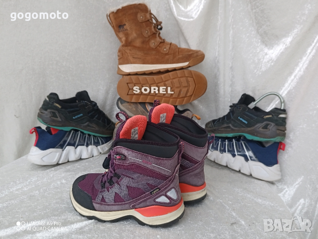 детски водоустойчиви туристически унисекс маратонки GORE-TEX®, original ecco® RECEPTOR, N- 31 - 32, снимка 3 - Детски маратонки - 44572487