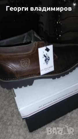 USPA Оригинален продукт естествена кожа,стелка 27.3, снимка 7 - Ежедневни обувки - 31049527