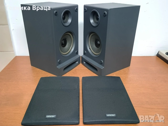 Двулентови тонколонки LIFETEC. 5.5 инча. Перфектни! Изпращам видео. , снимка 3 - Тонколони - 54198834