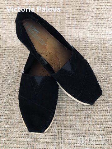 Мъжки мокасини TOMS естествена кожа, снимка 5 - Мокасини - 31486354