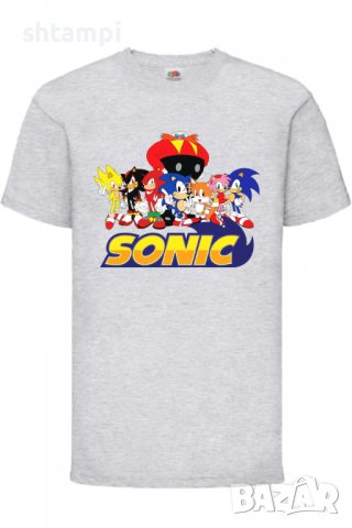 Детска тениска Sonic and friends 002,Соник,Игра,Изненада,Подарък,Празник,Повод, снимка 7 - Детски тениски и потници - 37434989