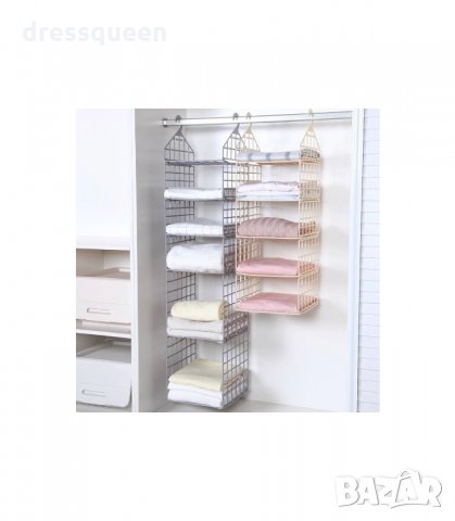 2989 Пластмасов сгъваем висящ шкаф с рафтове