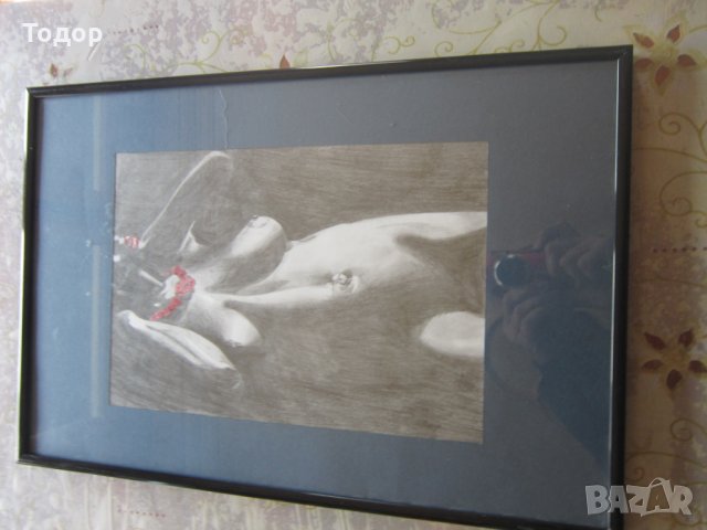 Рисувана картина Еротика , снимка 6 - Картини - 32089382