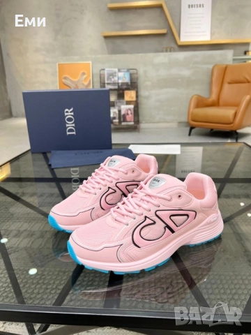 Christian Dior луксозни дамски естествена кожа обувки сникърси маратонки , снимка 7 - Маратонки - 52567275