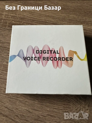 Нов Дигитален диктофон с гласова активация шумопотискане дълга батерия и слушалки