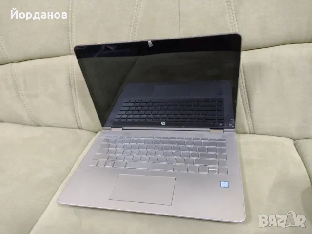 работещ HP Pavilion x360 Convertible Core i5 7th gen /2gb.ram цял за ремонт или части!