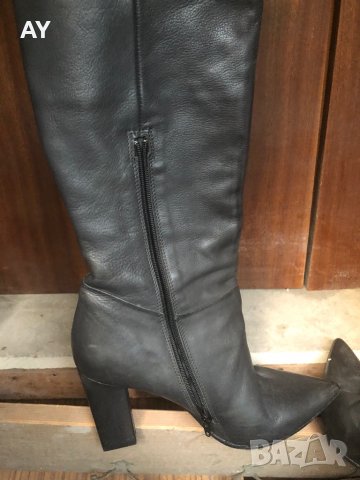 Дамски ботуши естествена кожа, снимка 4 - Дамски ботуши - 34879531