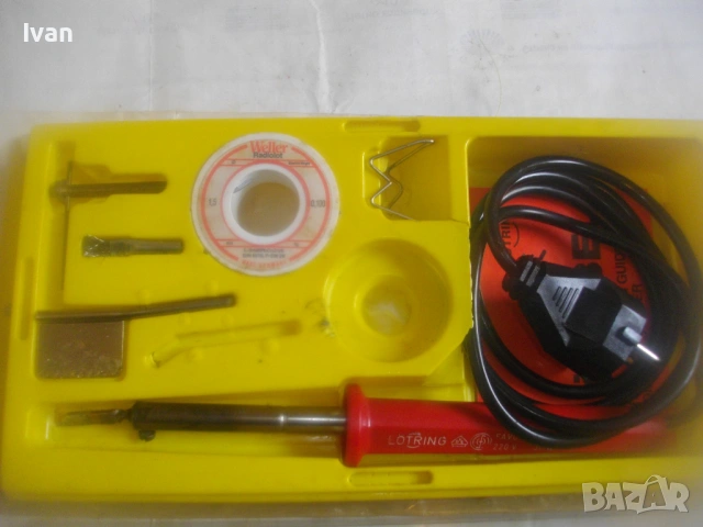 Старо качество ФРГ ЕЛ. МИКРО ПОЯЛНИК LOTRING Favorit 2030 за микроелектроника радио ТВ технология , снимка 2 - Други инструменти - 54046907