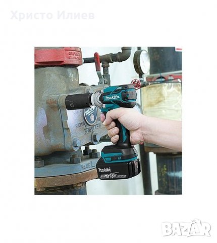 Makita Макита Акумулаторен Компактен Ударен Гайковерт 1/2" 18V 280Nm Батерия 3Ah Зарядно, снимка 9 - Други инструменти - 30212668