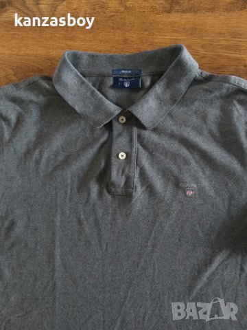 gant polo shirt - страхотна мъжка тениска Л размер , снимка 3 - Тениски - 40486486