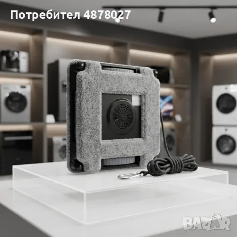 Робот за почистване на прозорци MDHL MD-M83 – Автоматично измиване с 5600Pa засмукване, снимка 3 - Кухненски роботи - 56061390