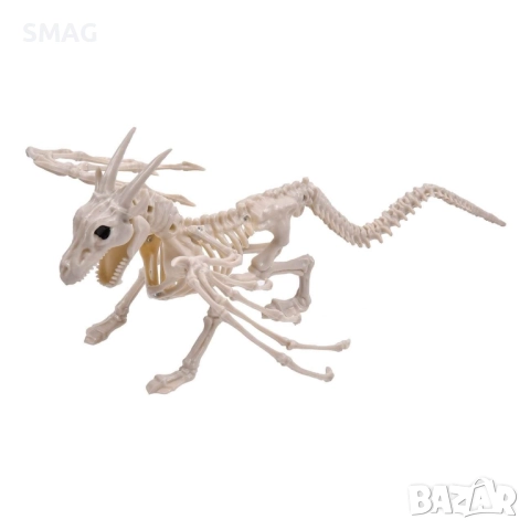 Halloween / Хелоуин реалистичен скелет – дракон 25x34x16см_1217542