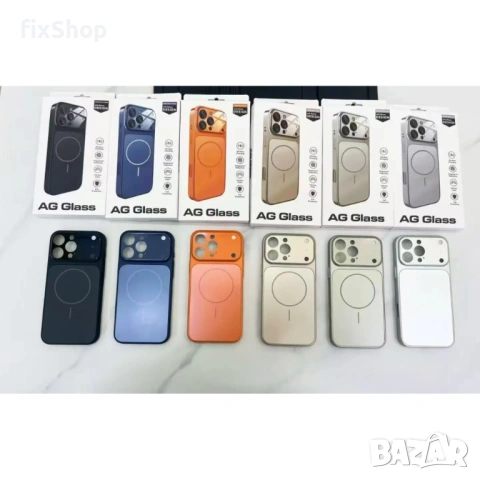 Magsafe кейс твърд гръб и TPU рамка за Apple iPhone 15 Pro