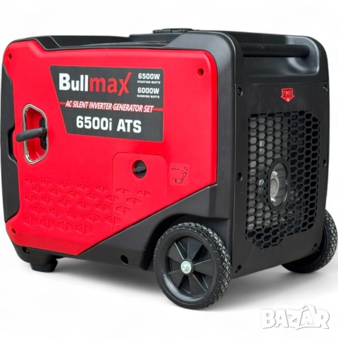 6,5 kW Инверторен обезшумен генератор за ток  дистанционно, ATS табло, снимка 6 - Генератори - 51470318