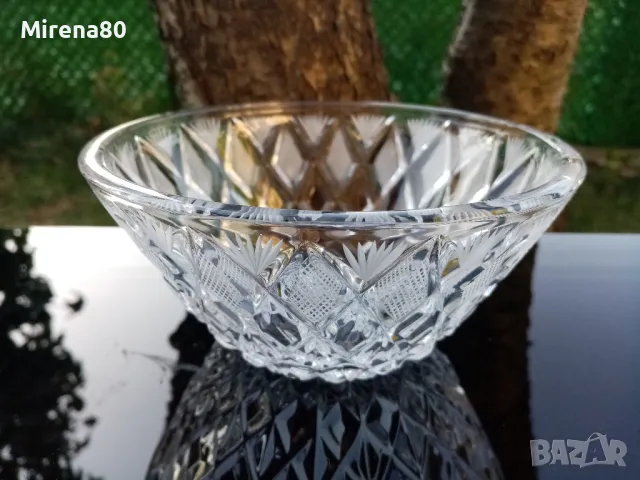 Руска кристална купичка, снимка 2 - Антикварни и старинни предмети - 47357010