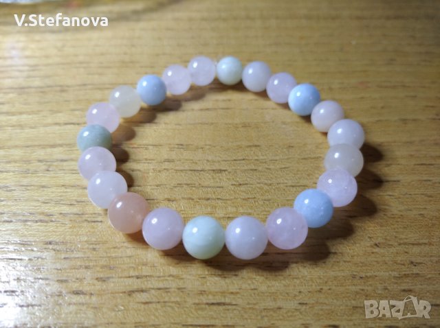 ГРИВНИ от натурални полускъпоценни камъни. Чудесен подарък.. , снимка 8 - Гривни - 31980476