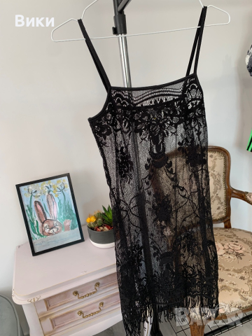 Плажна рокля в размер 38, подходяща за S/M, снимка 10 - Рокли - 44922632