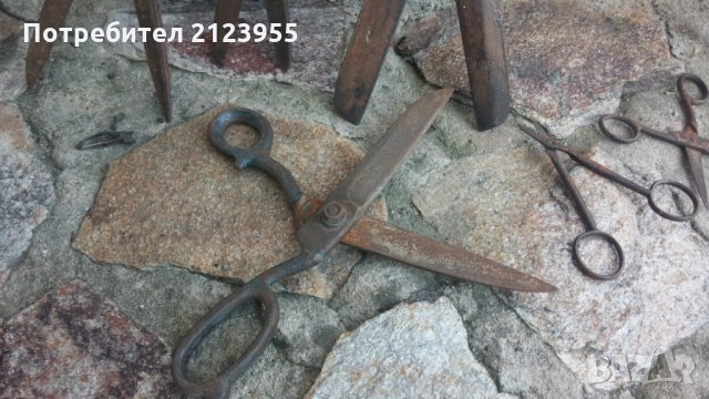 Стари ножици, снимка 6 - Антикварни и старинни предмети - 32042801